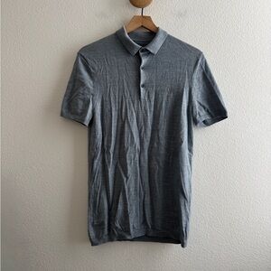 All Saints Merino Wool Polo